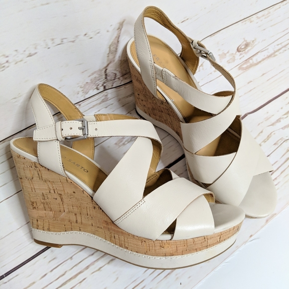 Franco Sarto Shiver Strappy Platform Wedge… - Picture 2 of 11
